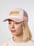 Бейсболка STETSON арт. 7761122 TRUCKER CAP VINTAGE (белый / светло-розовый)